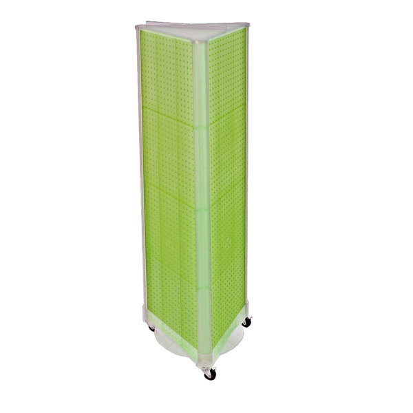 Azar Displays Three-Sided Spinning 65 H x 16 W Pegboard | Wayfair Three-Sided Spinning 65 H x 16 W Pegboard