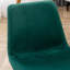 Ensemble de salle à manger contemporain 3 pièces, table de salle à manger ronde blanche avec 2 chaises pour le salon-1040138574
