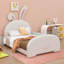 Lit princesse en forme de lapin revêtu de tissu pour lit simple-1822929275