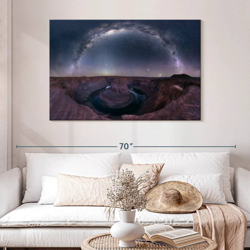 Starlit Horseshoe Bend, H 32 po x l 48 po