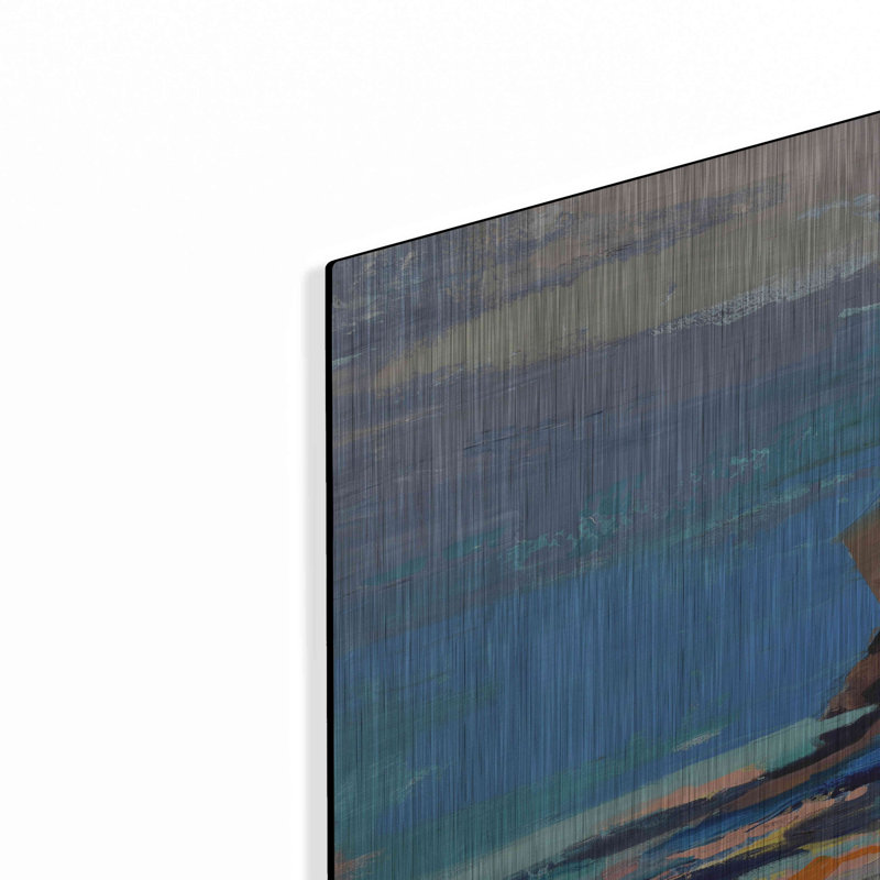 «Blue Bay» par Beth Forst, H 12 po x l 12 po