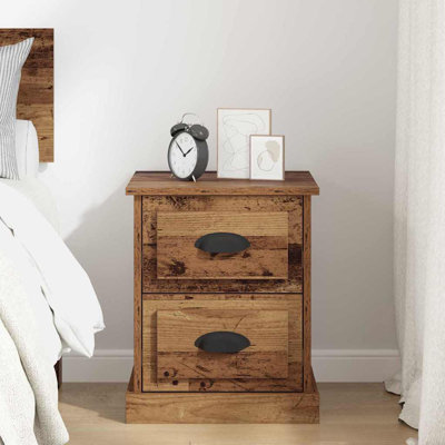 39cm W Manufactured Wood Bedside Table