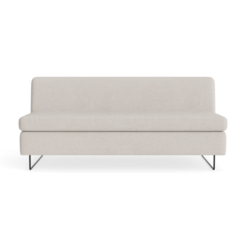 MTO - Clyde 67" Sofa w/ Black Legs, Sylvan Bone