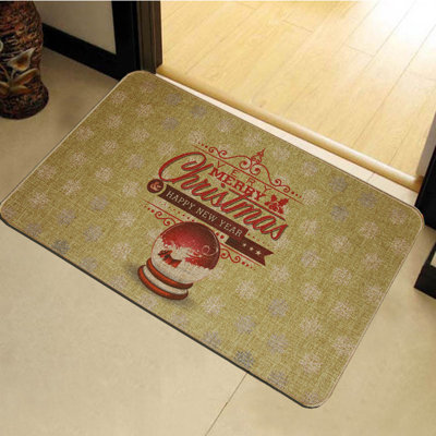Non-Slip Christmas Outdoor Doormat