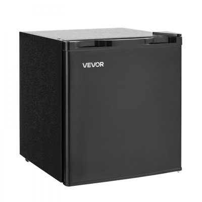 Mini Fridge 1.6 Cu.Ft Single Door Compact Small Refrigerator Dorm Black