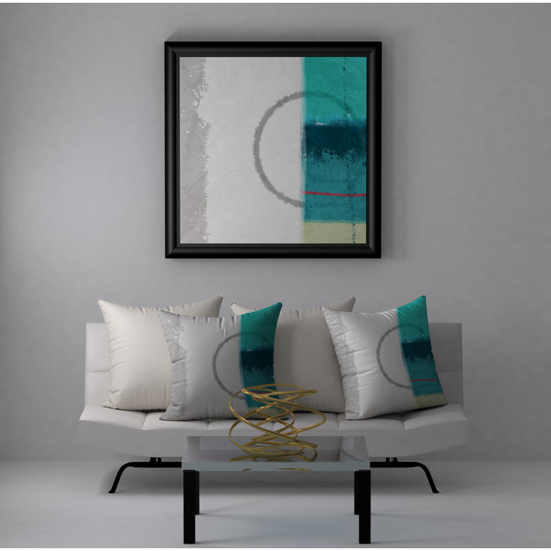  Housse et insert de coussin carré exclusif Exclusive Palate, 18" x 18"