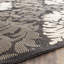 Tapis intérieur / extérieur floral / ivoire Arneshia-20794545