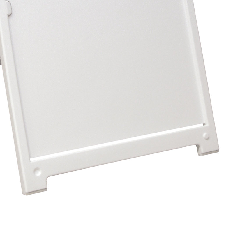 Portable Folding Double Sided Sign Stand, White