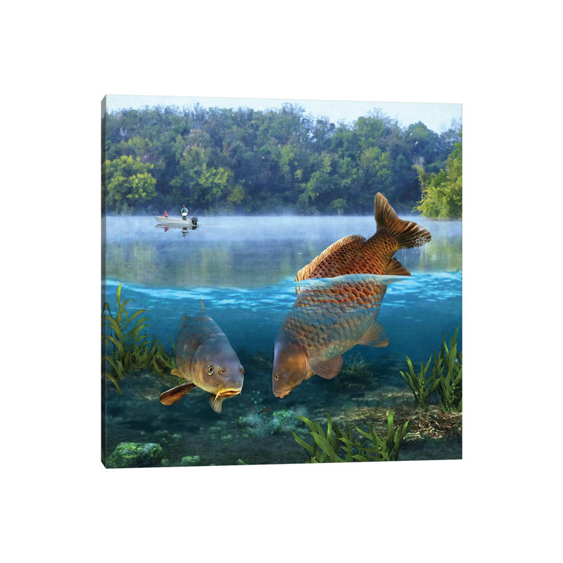 Bottom Muddlers - Wrapped Canvas Print, 45.72 cm H x 45.72 cm W x 1.91 cm D