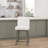 Dorreen Wood Upholstered Parson Adjustable Height Swivel Stool-1436209206-1436209204