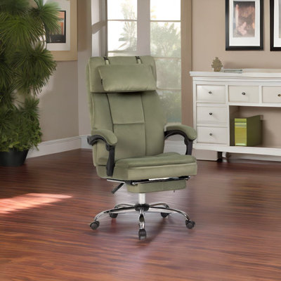 Chaise de bureau avec repose-pieds