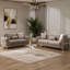Causeuse convertible en tissu de velours Melody