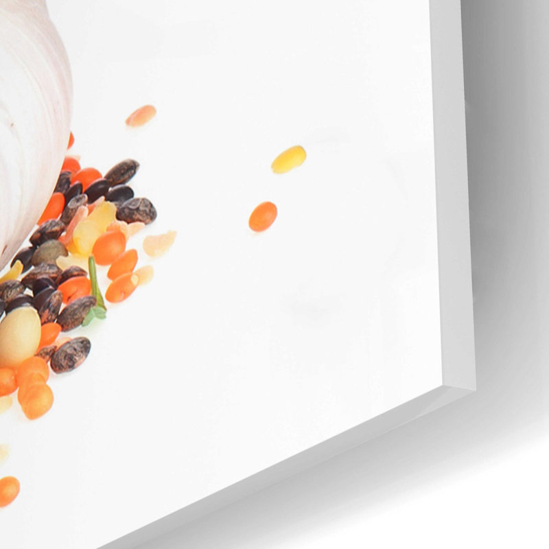 «Spice of Life», art mural en verre acrylique, H 12 po x l 12 po x P 0,13 po
