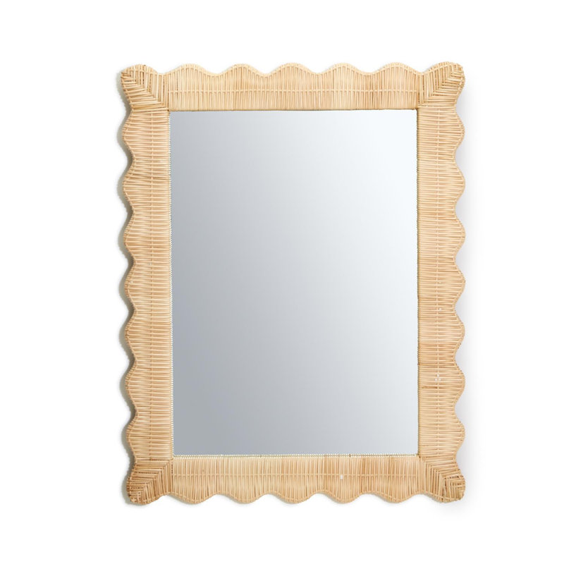 Miroir en osier