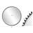 Gurnoor Metal Round Mirror-849828518