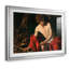 Saint Jean-Baptiste dans le désert (version Nelson-Atkins) - reproduction encadrée de Caravaggio avec passe-partout et verre - c. 1604-1605-54781373-54781371-54781369