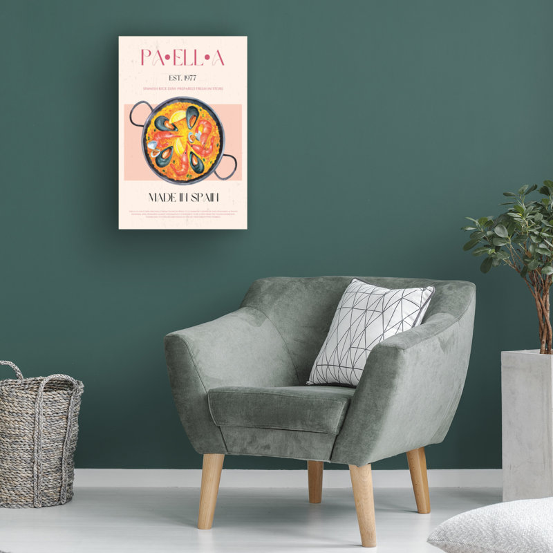 «Nazma Khokhar Paealla», reproduction sur toile, H 19 po x l 12 po x P 2 po