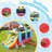 94.49" x 181.1" Bounce House with Air Blower