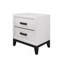 Table de chevet blanche Mirage-1635199271