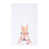 Blanc / lapin rose et caneton sélectionné