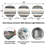 Modern Abstract Wall Decor on Metal