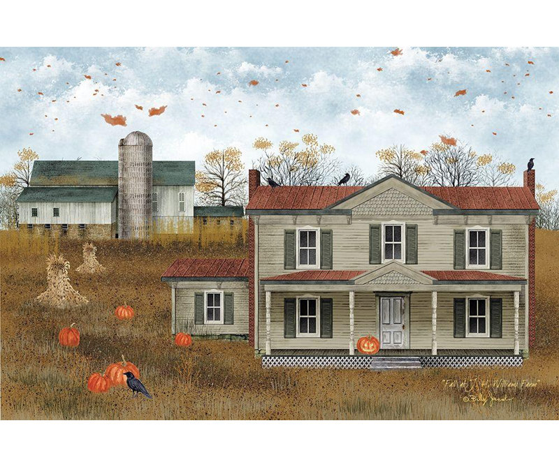 «August at J.H.» par August Grove® Jacobs, toile tendue de la galerie Billy Williams Farm, H 33 po x l 48 po