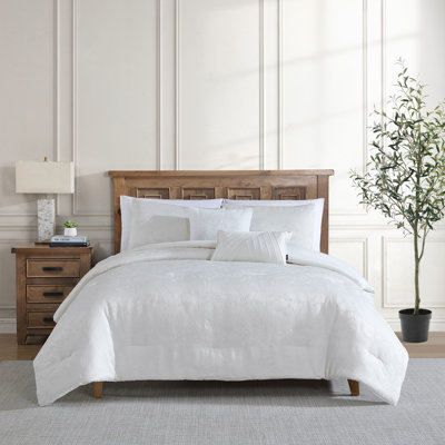 Ensemble d'édredon jacquard 5 pièces Tahari Home Nikka