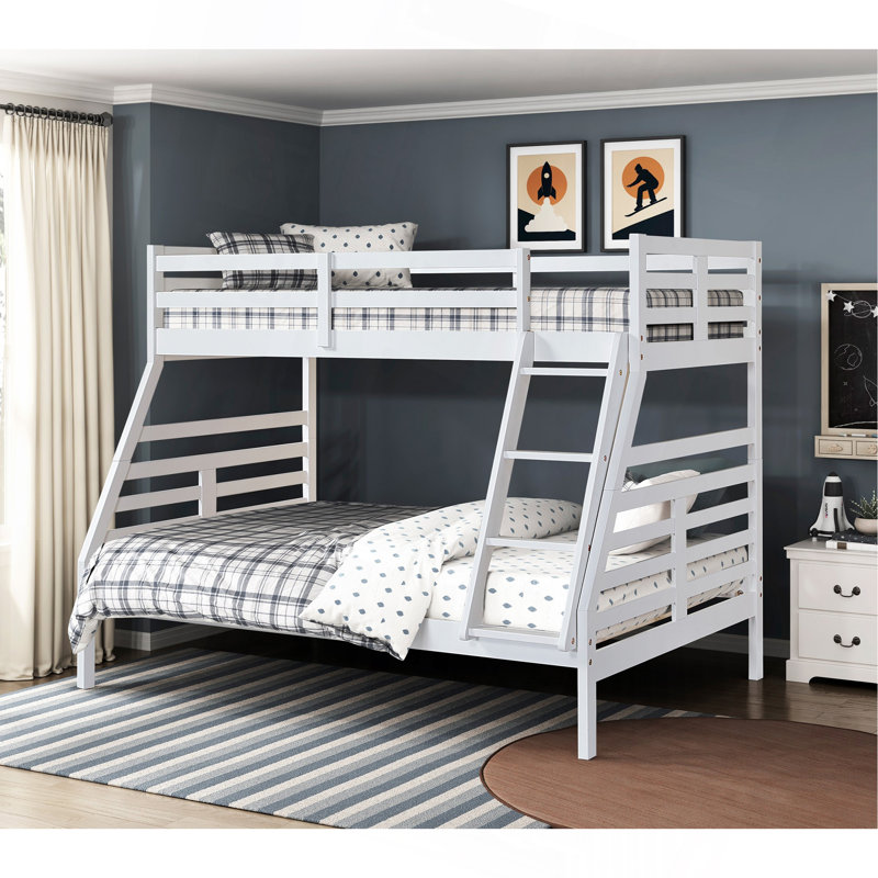 Lit superposé 1Pc Classic Finish White, Blanc