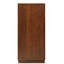 Wiesta Walnut Finish Wine Cabinet With 25-Bottle Rack And Three Spacious Drawers For Elegant Storage Solutions.