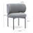 Speckled Grey Performance Boucle Dining Chair-112972616-112972618