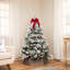 Real Touch Full Heavily Flocked Whittaker Spruce Artificial Christmas Tree - 5' -Unlit