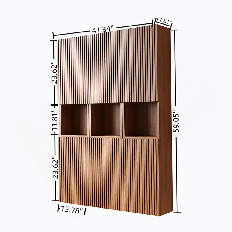 Bathroom Wall Mounted Cabinet With Doors For Bathroom, Living Room, And Laundry