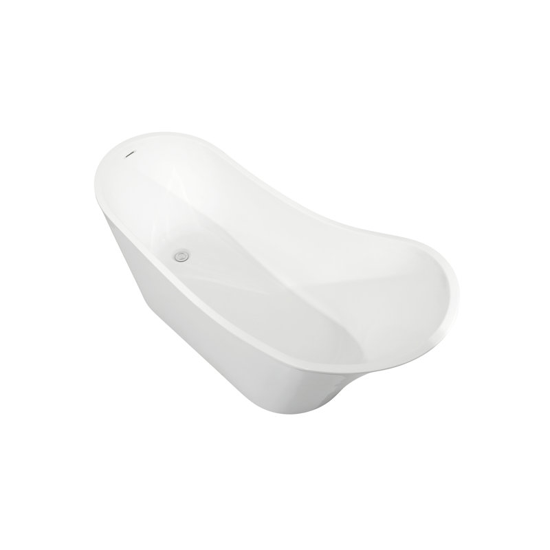 67'' x 28.74'' Freestanding Soaking Bathtub Acrylic