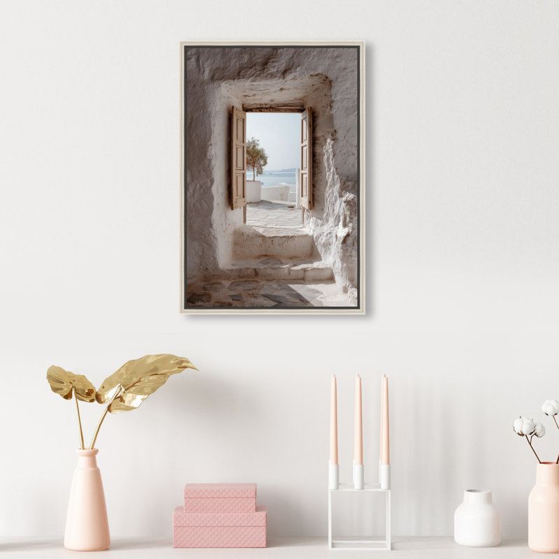 Mortar Meditation Print by Oliver Gal, 16"H x 11"W, Silver Floater Frame