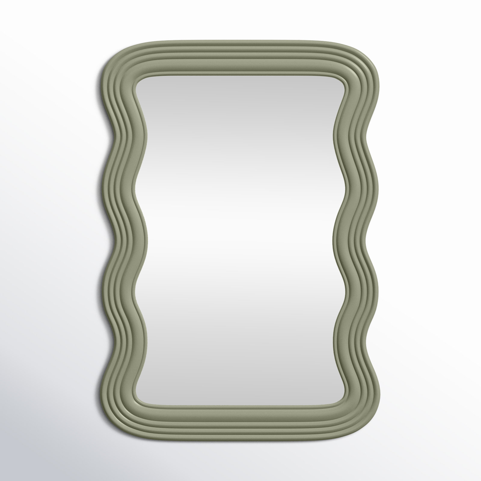 Axinia Accent Mirror, Sage Wisdom