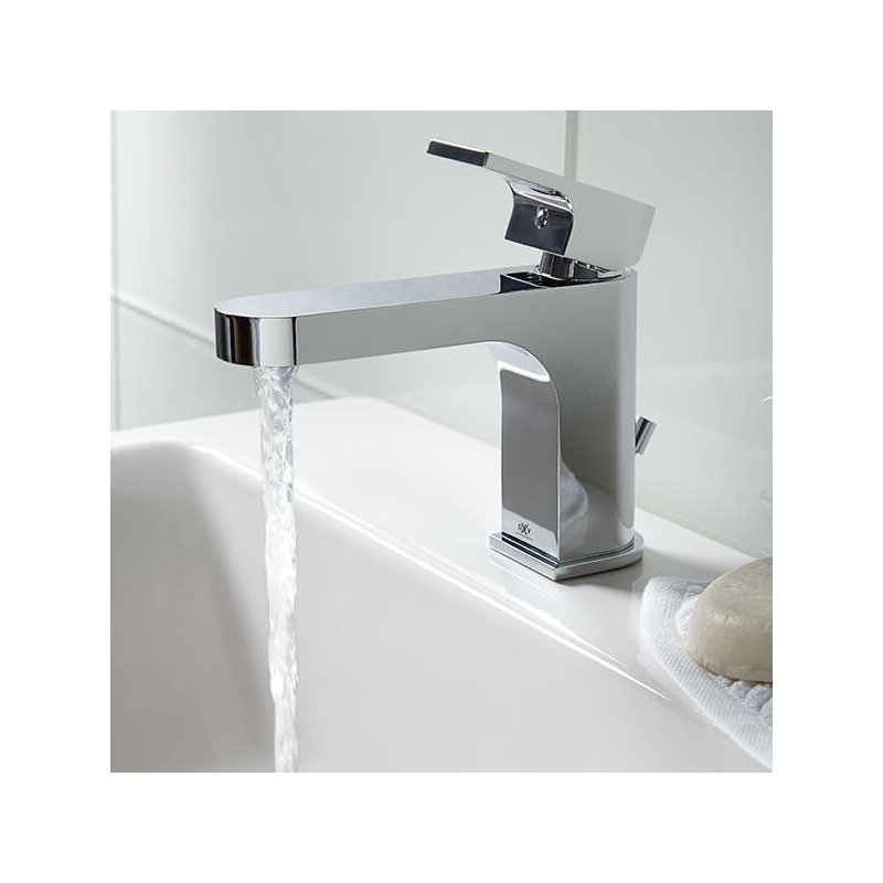 Equility Single Hole Bathroom Faucet, Matte Black