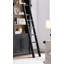 Échelle contemporaine contemporaine en bois, noir-2053837152