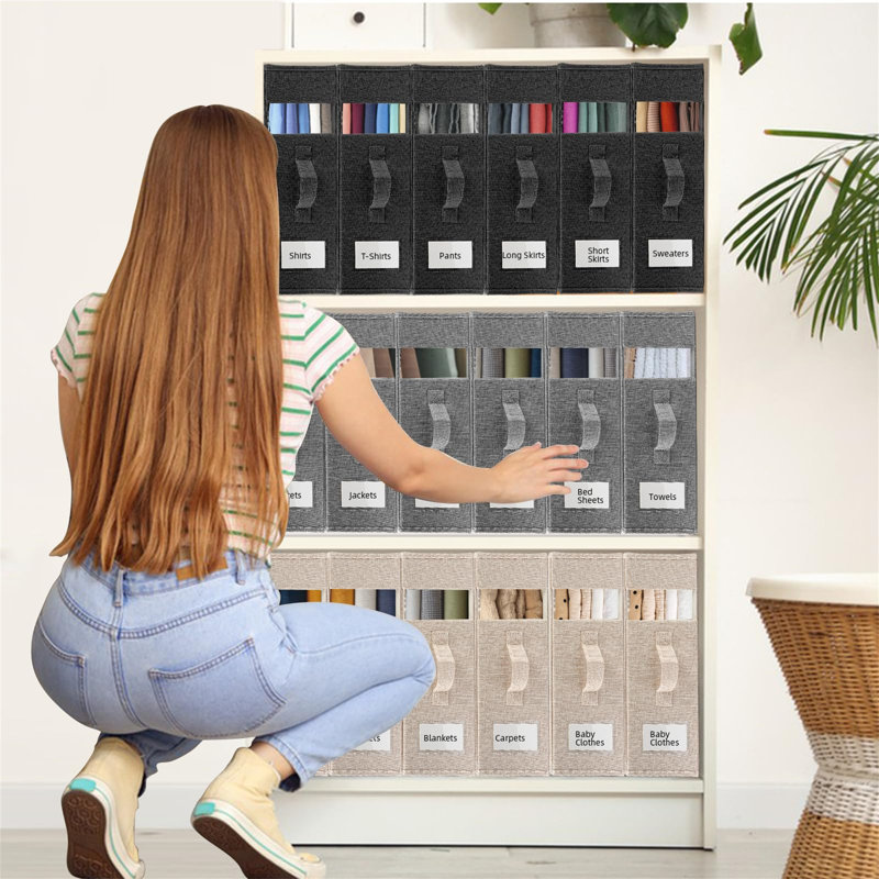 Brayden Studio Fabric Underbed Storage