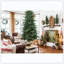 Arbre de Noël en PVC + PE avec branches articulées, aiguilles réalistes, support en métal robuste, assemblage facile-347161087-347161085