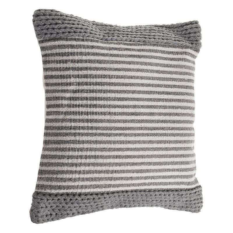 Housse de coussin à rayures, Housse de coussin seulement - sans coussin