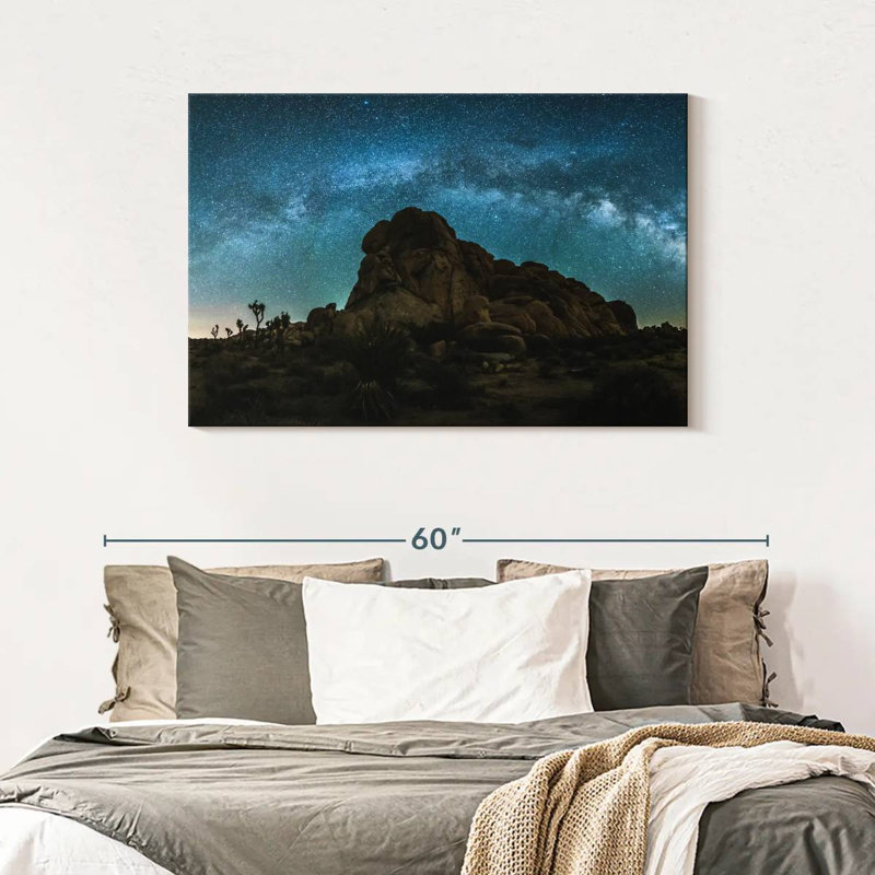Oberle Joshua Tree, ciel nocturne, H 30 po x l 45 po