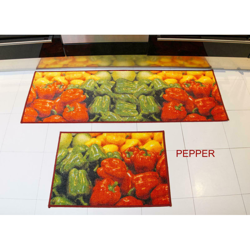 Maxen Fruit Printed Kitchen Mat, Rectangle 50 x 150cm