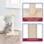 Grattoir pour chat avec plateforme en peluche et sisal 27 po Trixie Espejo-31957959