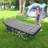 Folding Camping Cots with Thicker Mattress and Carry Bag for Adults 880lbs, Heavy Duty 28" Wide