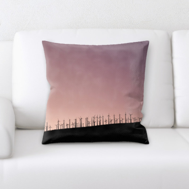 Microsuede Throw Pillow