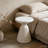 Cement Outdoor Patio End Tables