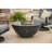 Monae Rectangle Concrete Smokeless Fire Pit Table-47816189-47816187