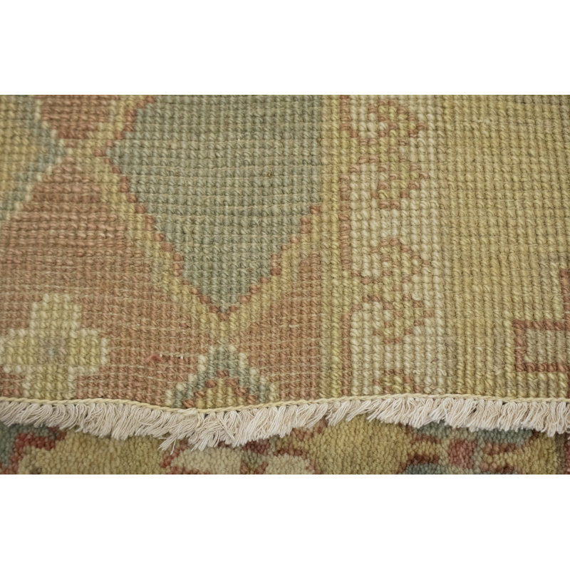 Tapis multicolore en laine noué à la main