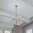 Seiling 5 - Light Steel Dimmable Chandelier-835073896