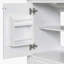 Meuble-lavabo polyvalent avec tiroirs et tablette réglable, améliorant l'espace de la salle de bain-108526001